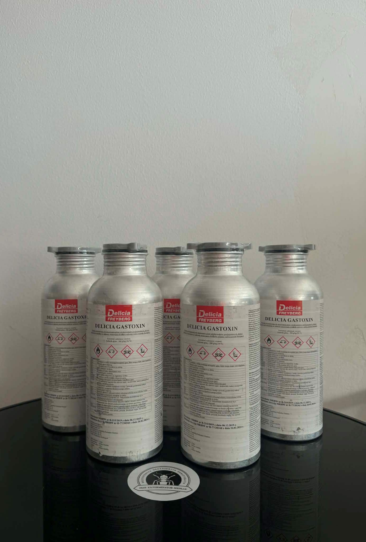Fumigacja silosu PH3