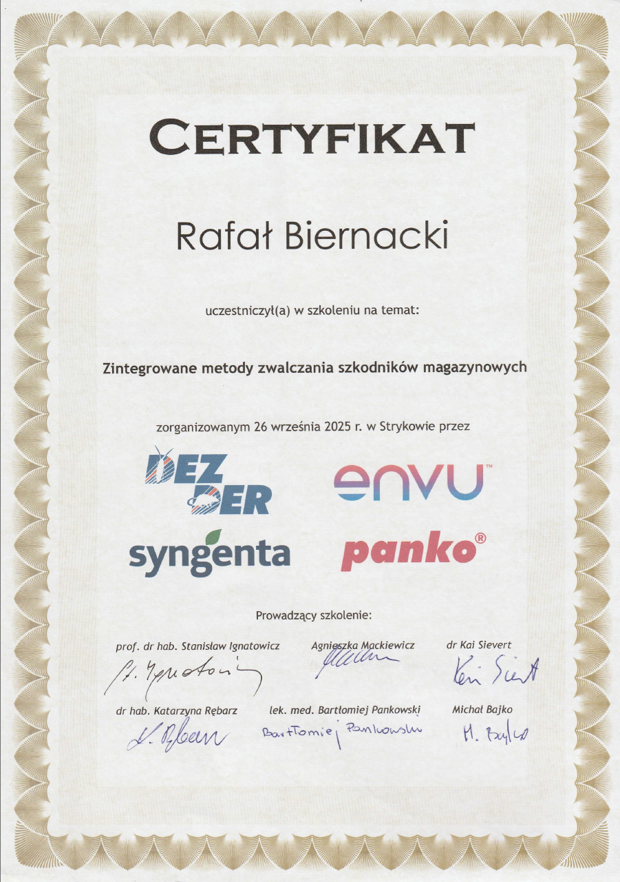 Certyfikat 7